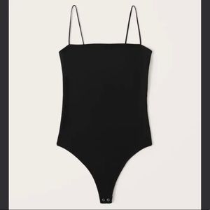 Abercrombie Black Cami Bodysuit